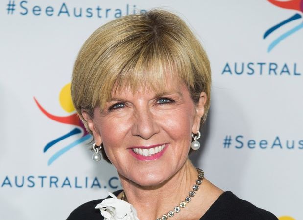 Ngoại trưởng Úc Julie Bishop, ảnh: AP.