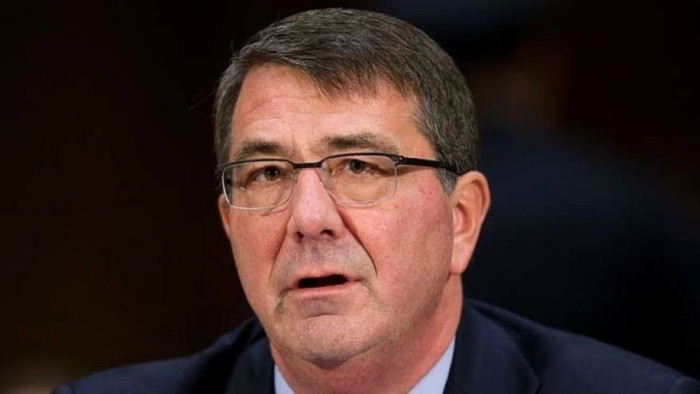 Bộ trưởng Quốc phòng Mỹ Ash Carter. Ảnh: AP.