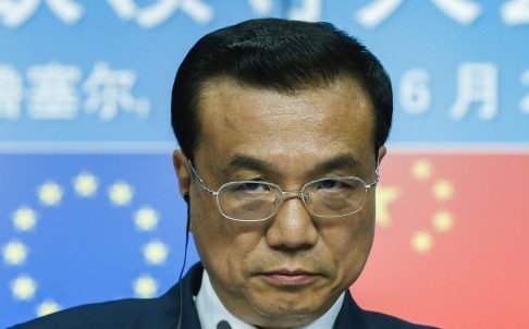 Tiến sĩ kinh tế Lý Khắc Cường, Thủ tướng Trung Quốc, ảnh: EPA/SCMP.
