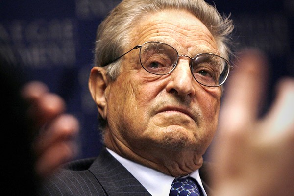 Nhà đâu tư đại tài George Soros – người có thể gây nguy hại cho Bắc Kinh trong lần tái xuất này. Ảnh: dcclothesline.com.