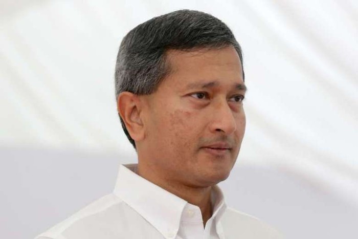 Ngoại trưởng Singapore Vivian Balakrishnan, ảnh: The Straits Times.