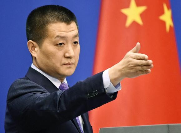 Người phát ngôn Bộ Ngoại giao Trung Quốc Lục Khảng, ảnh: Nikkei Asian Review.