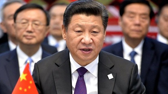 Chủ tịch Trung Quốc Tập Cận Bình và các cộng sự cấp cao trong một hoạt động đối ngoại. Ảnh: Eurasia Review.
