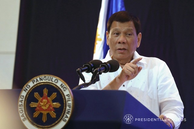 Tổng thống Philippines Rodrigo Duterte, ảnh: Philstar.