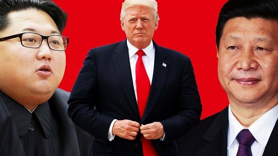 Cách thức ông Donald Trump xử lý cuộc khủng hoảng trên bán đảo Triều Tiên cũng không nằm ngoài mục tiêu hiệu chỉnh Trung Quốc, ảnh minh họa: Báo Tin Tức.
