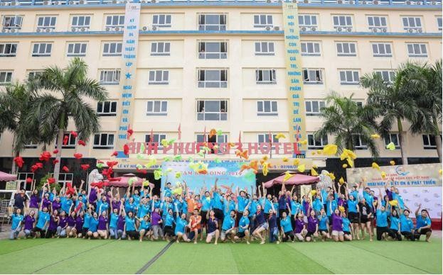 Sự kiện teambuilding năm 2019 do các học viên - sinh viên Trường Huấn luyện doanh nhân CEO tổ chức, ảnh minh họa, nguồn: truongdoanhnhanceovietnam.edu.vn.