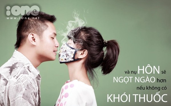 Lấy đề tài nhức nhối cho toàn xã hội - khói thuốc lá, bạn đã giành được cảm tình của đông đảo các bạn trẻ khác.