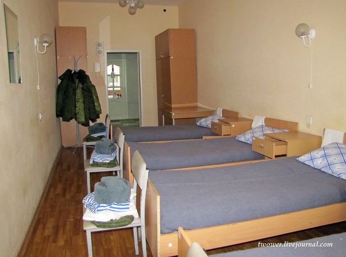 Phòng ngủ 4 giường dành cho tân binh