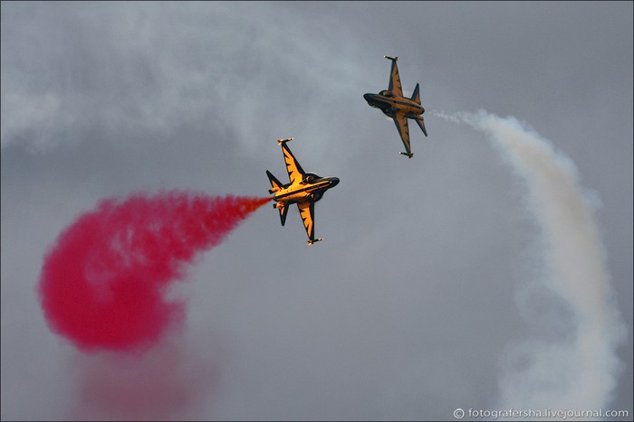 Phi đội Đại bàng đen tạm thời giải tán sau triển lãm hàng không Seoul Air Show 2007 và vào năm 2009, Phi đội đã hoạt động trở lại với sự xuất hiện của “người mới” - T-50B Golden Eagle.