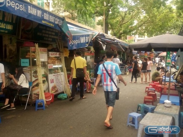 Cán bộ trường ĐH Thủy Lợi cho biết: “Vụ việc đã được các anh đăng tải trên báo rồi thì còn làm việc cái gì nữa?” (Ảnh MC)