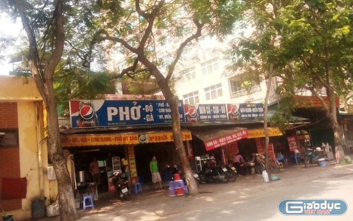 Dự án “Trung tâm Hội thảo và nghiên cứu ứng dụng khoa học kỹ thuật Viện cơ học” trở thành nơi kinh doanh dịch vụ ăn uống (Ảnh MC)