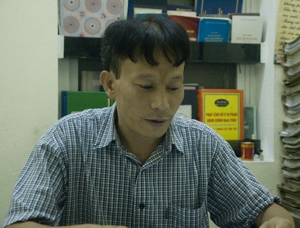 Trung tá Nguyễn Văn Liên Phó trưởng CA phường Phạm Đình Hổ