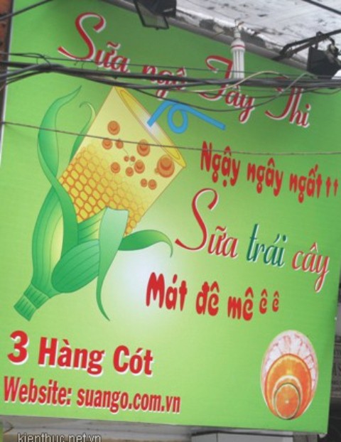 Sữa ngô Tây Thi: Ngậy ngaayy ngất... (ảnh kienthuc)