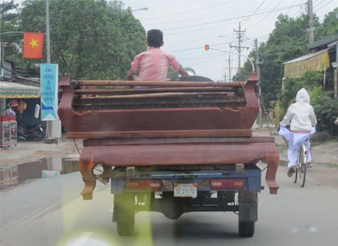 Chụp tại thị trấn Uyên Hưng, Bình Dương. Ảnh: Quang Quý