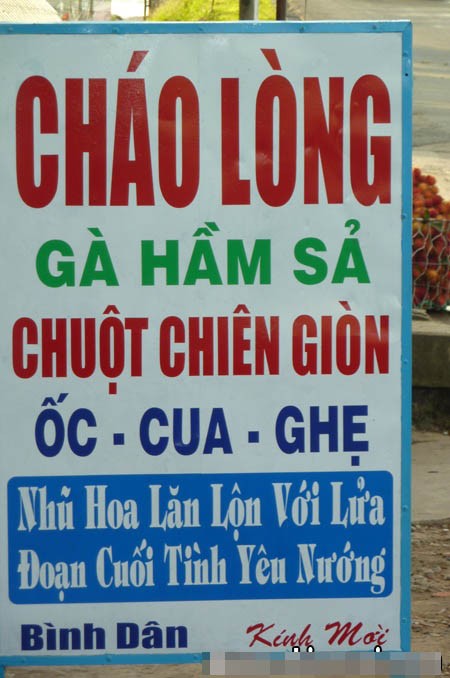 Món đặc biệt: Nhũ hoa lăn lộn với lửa.