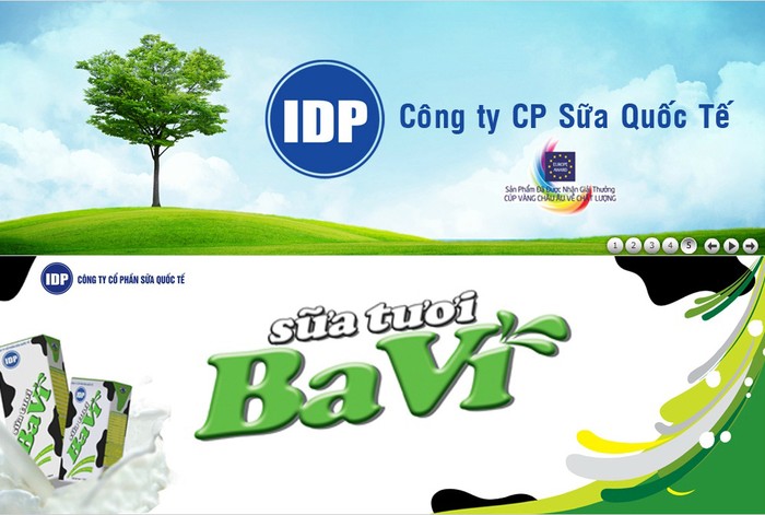 Công ty CP Sữa Quốc tế IDP tặng 5 thùng sữa Ba Vì (đợt 7)  ảnh 1