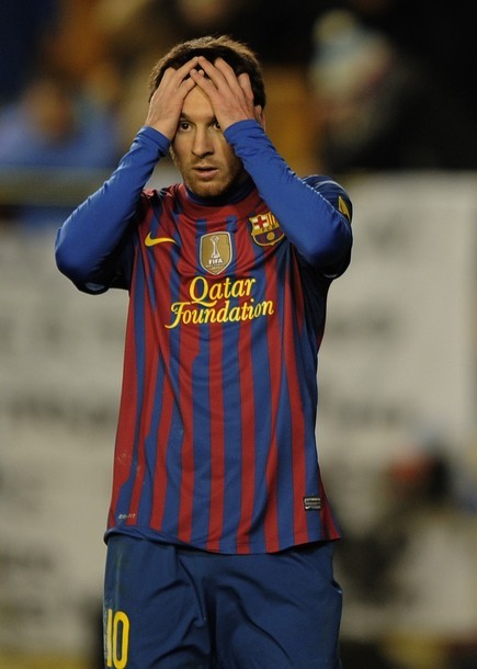 Messi đã không thể ghi bàn.