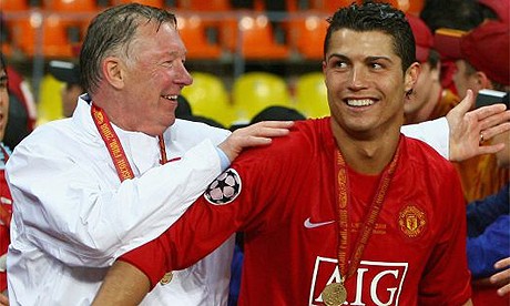 Ronaldo xem ngài Ferguson là người cha thứ hai của anh.