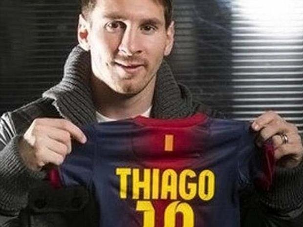 Messi làm bố.
