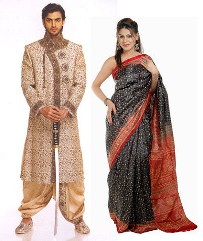 Nếu phụ nữ Ấn Độ được biết đến với những trang phục Sari, Salwar-kameez và Ghaghra cholis, thì với nam giới, Dhoti luôn là bộ trang phục quen thuộc. (Ảnh: Internet)