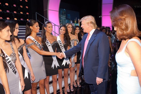 Tỉ phú Donald Trump luôn có đặc quyền đặc biệt ở Miss Universe