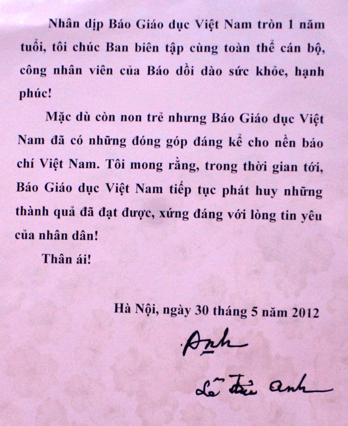 Thiệp mừng...