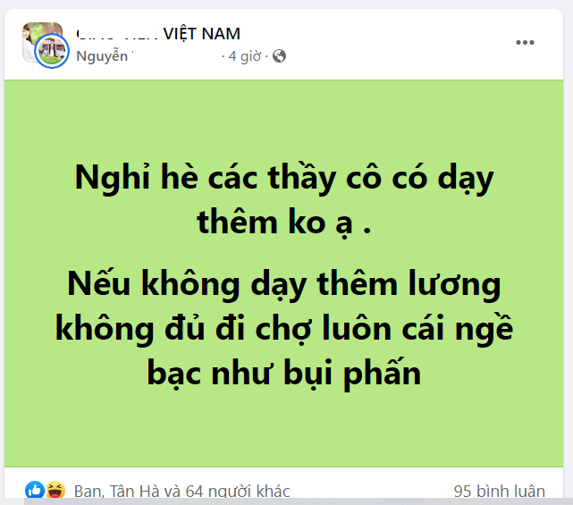 Ảnh chụp màn hình do tác giả cung cấp