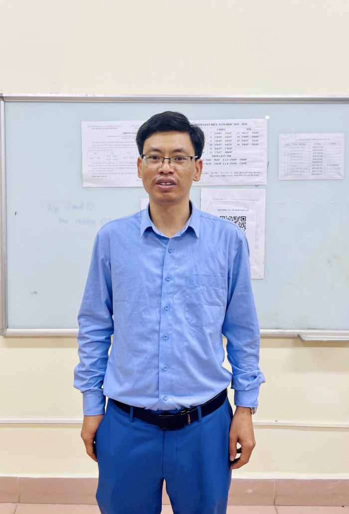 Phó Giáo sư, Tiến sĩ Trần Văn Long – Phó Trưởng khoa Khoa học cơ bản, Trường Đại học Giao thông vận tải Hà Nội. Ảnh: NVCC