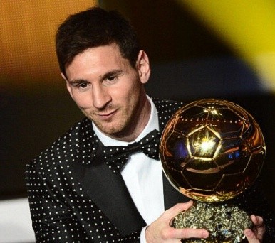 Lionel Messi - Quả bóng Vàng 2012