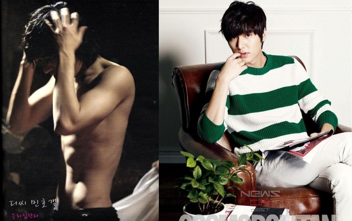 Lee Min Ho, không những đẹp trai mà còn có chiều cao cùng body mơ ước.