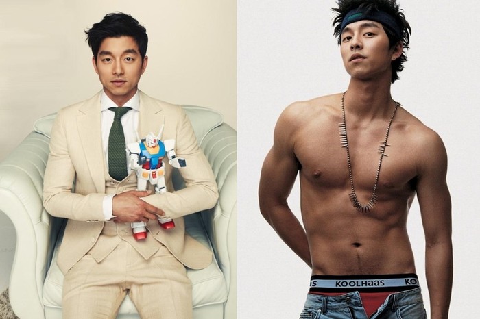 Gong Yoo, mang đầy phong cách nam tính, mạnh mẽ của đàn ông.