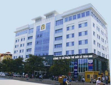 Trụ sở của Công ty Cổ phần Thế giới số Trần Anh tại 292, Tây Sơn, Đống Đa, Hà Nội