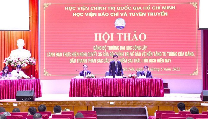 Tại hội thảo có 9 tham luận được trình bày (Ảnh: CTV)