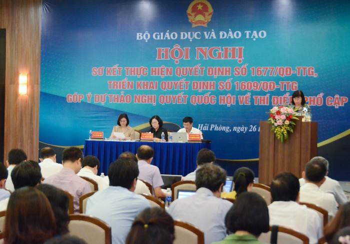 Quang cảnh hội nghị (Ảnh: moet.gov.vn)