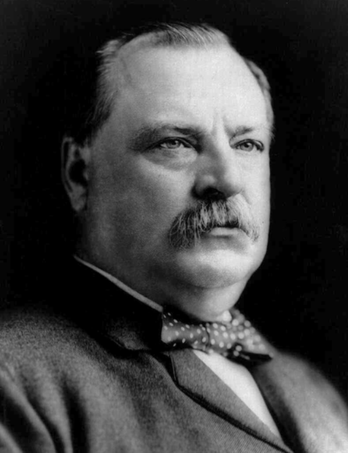 Grover Cleveland là Tổng Mỹ thứ 22 và 24, và là Tổng thống duy nhất phục vụ hai nhiệm kỳ không liên tục nhau (1885–1889 và 1893–1897. Ông phản đối chủ nghĩa đế quốc, tham nhũng, đỡ đầu, trợ cấp và các chính sách lạm phát.