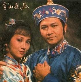Phúc Khang An và Mã Xuân Hoa của Hoàng Doãn Tài – Triệu Nhã Chi trong phim Tuyết Sơn Phi Hồ sản xuất 1985.