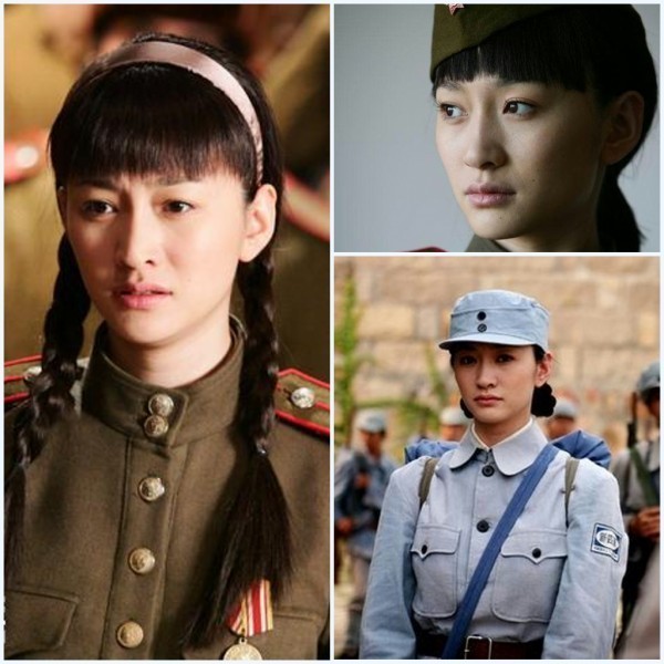 Nữ diễn viên Lý Tiểu Nhiễm với vẻ đẹp thuần khiết và thanh thoát trong tạo hình nữ chiến sĩ quả cảm.