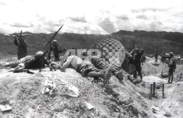Hình ảnh được một nhiếp ảnh gia người Liên Xô chụp khi trận chiến kết thúc.