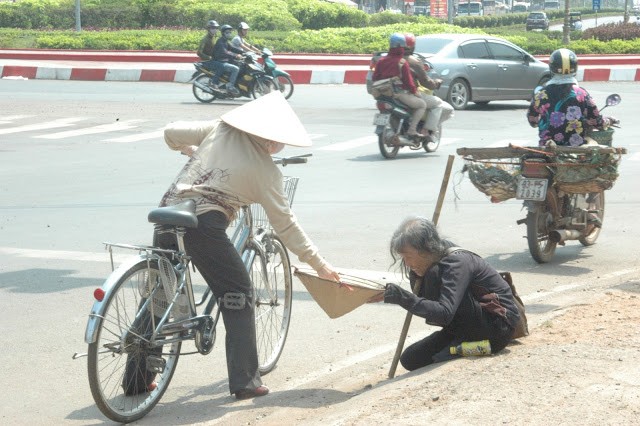 “Lá rách ít đùm lá rách nhiều” (Ảnh: Lê Quang Thi)