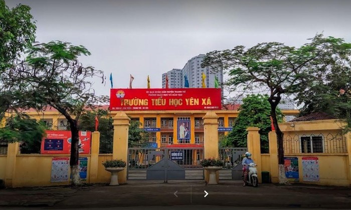 Trường Tiểu học Yên Xá. (Ảnh: ĐH)