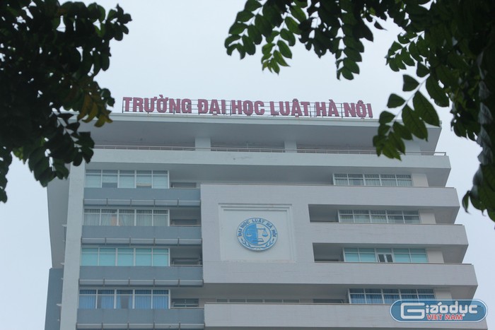 Trường Đại học Luật Hà Nội. (Ảnh: Mạnh Đoàn)