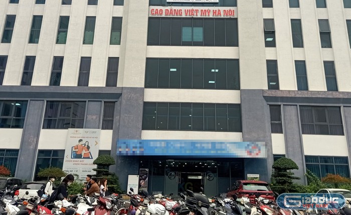 Trường Cao đẳng Việt Mỹ Hà Nội. (Ảnh: DB)