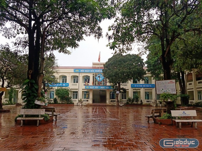 Trường Tiểu học Nguyễn Huệ. (Ảnh: Mạnh Đoàn)