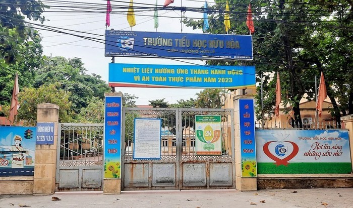 Trường Tiểu học Hữu Hoà (Ảnh: GDTĐ)