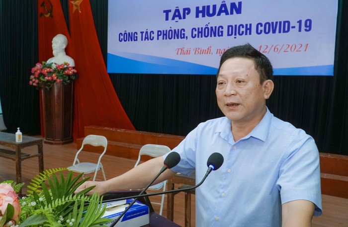 Phó Giáo sư, Tiến sĩ Nguyễn Quốc Tiến – Chủ tịch Hội đồng Trường Đại học Y dược Thái Bình. (Ảnh: NVCC)