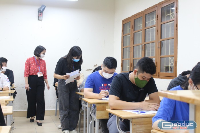 Đề thi tốt nghiệp trung học phổ thông năm nay được đánh giá phân loại tốt hơn năm 2021. (Ảnh minh họa: Phạm Minh)