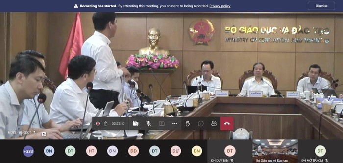 Hội nghị tổng kết năm học 2021-2022 và triển khai các nhiệm vụ trọng tâm năm học 2022-2023 khối giáo dục đại học.