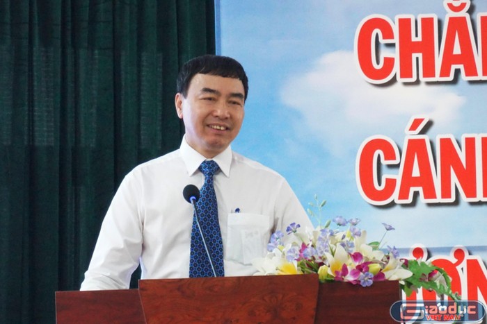 Giáo sư - Tiến sĩ Nguyễn Thế Hùng cho biết, ngành nông nghiệp nước ta hiện nay chưa thu hút được nguồn nhân lực chất lượng cao. (Ảnh: Nguyên Phương)