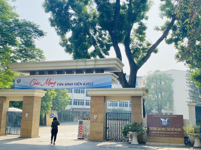 Trường Đại học Thủ đô Hà Nội. Ảnh: Website nhà trường