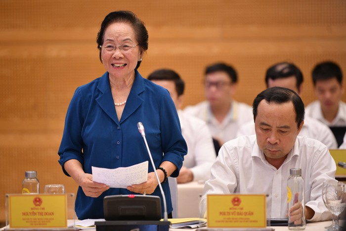 Bà Nguyễn Thị Doan, nguyên Phó Chủ tịch nước, Chủ tịch Hội Khuyến học Việt Nam